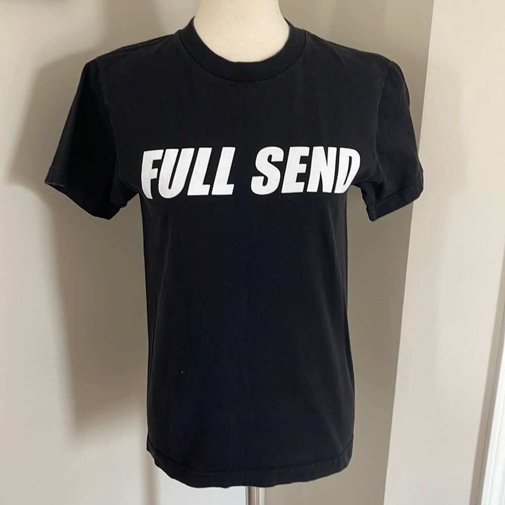 Nelk Boys FULL SEND black T-shirt (Size S)